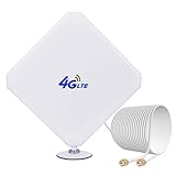 4G LTE Antenne, SMA Antenne 35dBi Dual Mimo Omnidirektionale Netzwerk WLAN Antenna...