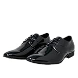 Smokies Lackschuhe Oliver mit Innenfutter aus Leder Herrenschuh Smokingschuhe,...