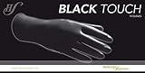 Hercules Sägemann Spezial-Schutz-Handschuhe für Friseure Black Touch Größe M, 10...