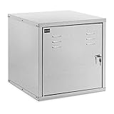 Wiesenfield WIE-SC-600 Sattelschrank 60 x 60 x 60 cm + Ablage Sattelschrank Metall...