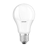 OSRAM LED Lampe mit E27 Sockel, Tageslicht (6500K), klassiche Birnenform, 8.5W, Ersatz...