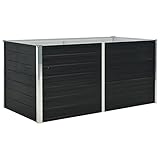 vidaXL Hochbeet Pflanzbeet Frühbeet Gartenbeet Pflanzkübel Pflanzkasten Blumenkasten...