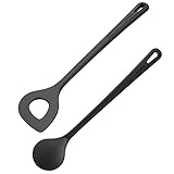 Westmark Spitzlochlöffel + Rühr-/Kochlöffel-Set, 2tlg., Hochhitzebeständig bis 270...
