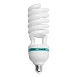 Andoer Fotografie Daylight, Spiral Leuchtstofflampe 5500K 135W Tageslicht CRI90...