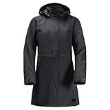 Jack Wolfskin Damen Ottawa Coat, Schwarz, S EU