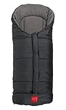 Kaiser Iglu Thermo Fleece Fußsack, anthrazit hellgrau, 1 Stück (1er Pack)