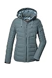 killtec Damen Steppjacke mit abzippbarer Kapuze/Funktionsjacke ist...