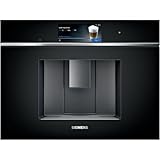 SIEMENS CT718L1B0, iQ700, Smarter Einbau-Kaffeevollautomat, Schwarz, 59,4 cm, autoMilk...