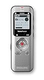 Philips VoiceTracer DVT2015 Diktiergerät, Aufnahmegerät, MP3, Stereo mit...