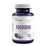 Hepatica Fucoidan Blasentang 500mg 120 Vegane Kapseln, Laborgeprüft , Hochdosiert, Nicht...