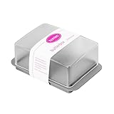 homeXpert Butterdose, Butterbox aus Kunststoff für 250g Butter - mit...