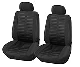 Upgrade4cars Autositzbezüge Set für die Vordersitze | Auto-Schonbezüge Universal in...
