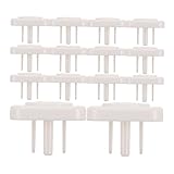 TOBBOMEY 45 Stück Teiliges Steckdosenschutz Weiße Steckdosenabdeckungen Elektrischer...