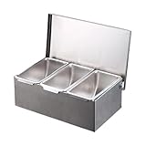 Ronyme Gewürzgläser, Gewürzbehälter Aus Edelstahl, Multifunktional, Herausnehmbare...