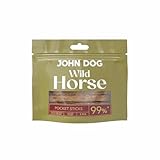 John Dog Leckerli Hund 99% Pferd - Monoprotein Hundesnack - Getreidefrei & Hypoallergen...