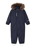 NAME IT Unisex NMNSNOW10 Suit SOLID FO NOOS Schneeanzug, Dark Sapphire, 110