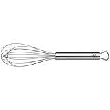 WMF Profi Plus Schneebesen 20 cm, Cromargan Edelstahl, teilmattiert, Rührbesen,...