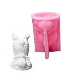 omiinitio Umgedrehte Ziegenformen Epoxidharz Abgüsse Silikon Ornament Gips Seife Für Die...