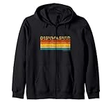 Geschirrspüler Retro Vintage Lustiger Job Titel Beruf Kapuzenjacke
