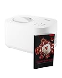 Unold 48920 Eismaschine Snow inkl. Eisbuch mit 101 Rezepten | Speiseeisbereiter 1 L,...
