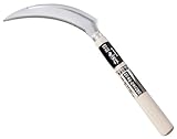 Hounen Falsche Sichel, japanischer Sichel, mit gezackter Klinge, 17 cm, Garten,...