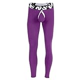 DUHENWU Kompressionshose Lang Herren Leggings Sportleggings Tights Funktionsunterhose...