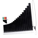 DIKACA Panflöte Musical Schlüssel Flöteninstrument Studentische musikinstrumente...