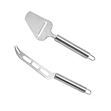 LAIYOHO 2-teiliges Käsemesser-Set aus Edelstahl mit Käsehobel und...