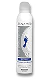 Sanamed Fuß Creme Schaum, Saphir, Fußschaum bei Hornhaut, Schrunden, mit Urea,...
