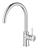 GROHE Start Classic - Einhand- Spültischarmatur (C- Auslauf, Schwenkbereich...