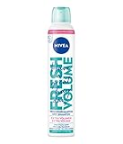 NIVEA Trockenshampoo Fresh Volume (200 ml), extra mildes Trockenshampoo Spray mit...