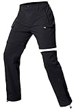 Cycorld Damen-Wanderhose-Zip-Off-Trekkinghose, Atmungsaktiv Wanderhose Damen Schnell...
