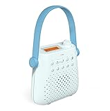 Tragbares DAB-Radio, DAB Plus/DAB-Radio, UKW-Radio, Duschlautsprecher,...