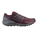 Salomon Damen Sense Ride Trailrunning-Schuhe, Wine Tasting Quiet Shade Ebony, 40 EU