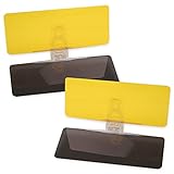 Auto-Sonnenblende, Tac-Verlängerung (2er-Pack) für Tag und Nacht Blendschutz,...