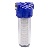VARIOSAN Vorfilter (10 Zoll) für Pumpen und Hauswasserwerke 18434, 1' Innengewinde, 8...