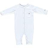 PUCKABABY Baby Pyjama/Schlafanzug für Schlafsäcke -atmungsaktiv - sichere...