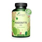 Bio Hagebutten Kapseln hochdosiert | EU Anbau | 700 mg pro Einheit | Laborgeprüft |...