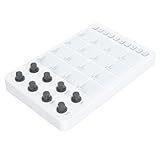 Kabelloser MIDI-Controller, 16 RGB-Drum-Pads, 8 Regler, Geringe Verzögerung, 16 Stunden...