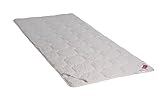 HEFEL Wellness Vitasan Unterbett mit Eckgummibänder Matratzenauflage - ideal für...