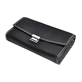 bhb Kellner Geldbörse, Kellnerbörse, Geldbeutel, Damen Herren Portemonnaie mit Holster,...