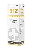 BIOCANNOVEA hochdosierte Vitamin B12 Tropfen 10ml - Wasserlöslich & Mizelliert | Höchste...