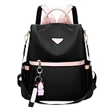 Leathario Rucksakck Damen klein,Diebstahlsicher Cityrucksack,PX4 Wasserdichtere...