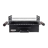 RUECAB - Holzkohlegrills - Einbaugrill für 4/6 Gedecke - Grillset 4/6 Besteck -...