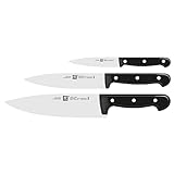 ZWILLING Twin Chef Messer-Set, 3-teilig (Spick-/Garniermesser 10 cm, Kochmesser 20 cm,...
