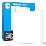 GEEKLUX LED Panel 60x60, led deckenpanel Rasterleuchte 4000K Neutralweiß, 4000 Lumen,...