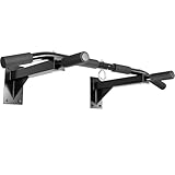 LUXTRI Klimmzugstange zur Wandmontage bis 200 kg, Klimmzug Stange aus Stahl mit...