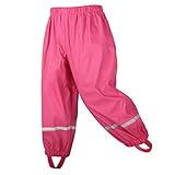 amiyan Kinder Regenhose wasserdichte Atmungsaktiv Buddelhose Matschhose für...
