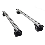Summit SUM-002 Dachbügel, für Autos mit Laufschienen, Aluminium