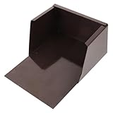 DIYEAH Aluminiumlegierung Abfließen Abwärtsrohr Spritzblock Für Dachrinnen-fallrohr...